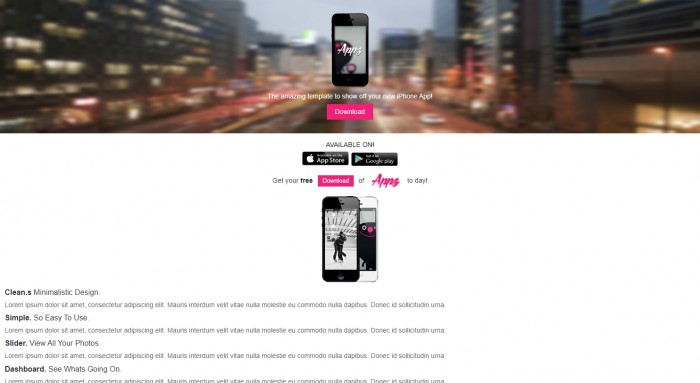 app,开发,服务,公司,app开发服务公司网页模板,网站模板免费下载,
