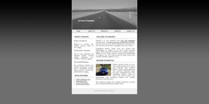 无止尽,主题,BLOG,无止尽主题BLOG网页模板,网站模板免费下载,