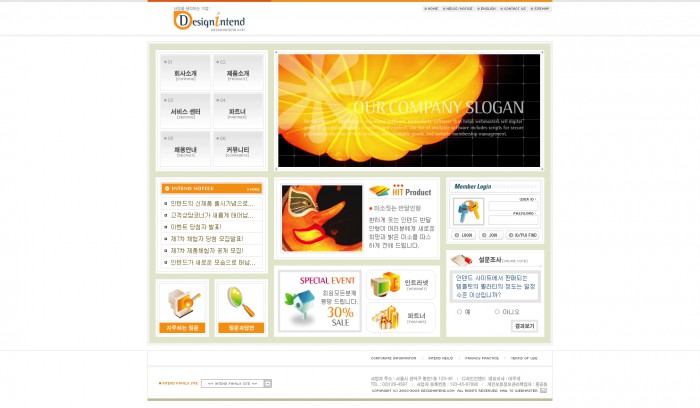 商务,韩国商务网站模板,网站模板免费下载,