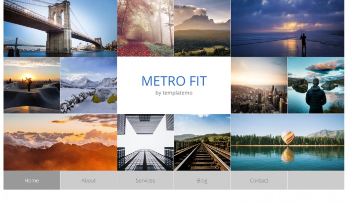 metro,图片,信息,展示,metro图片信息展示响应式网页模板,网站模板免费下载,