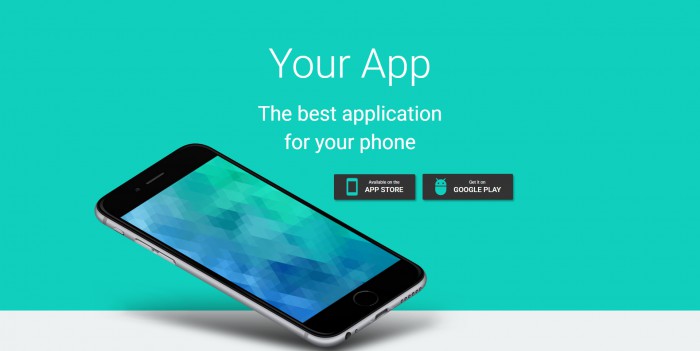 APP,绿色,绿色主题APP着陆页模板,网站模板免费下载,