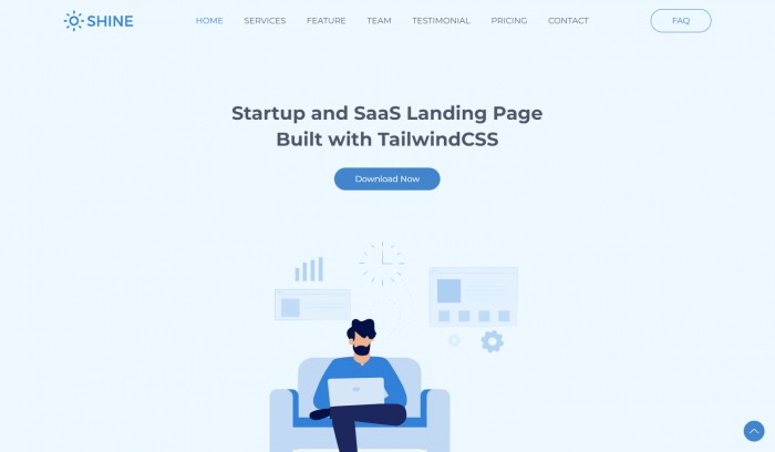 软件,技术,应用,软件技术应用服务Tailwind模板,网站模板免费下载,