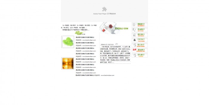 个人主页,新爽的个人主页模板,网站模板免费下载,