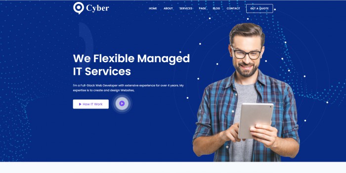 IT,管理,IT服务管理公司专业网站模板,网站模板免费下载,