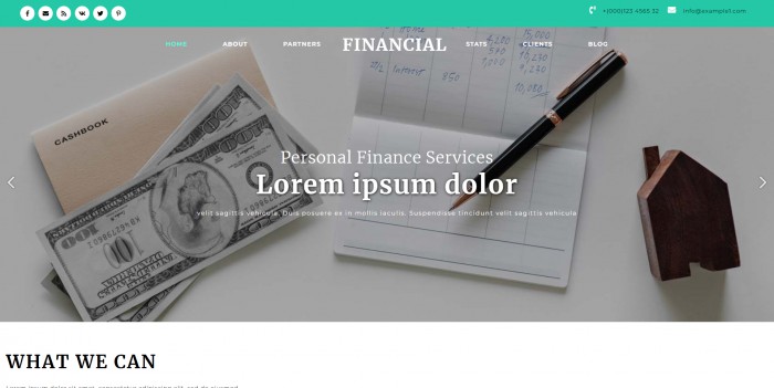 金融,企业,服务,金融企业服务响应式网页模板,网站模板免费下载,