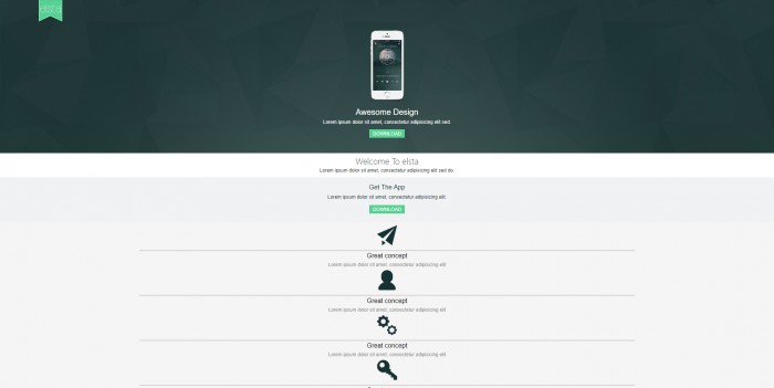 Bootstrap,产品,Bootstrap框架响应式产品网页模板,网站模板免费下载,