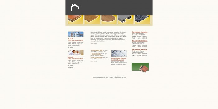 建材,公司,建材公司网页模板,网站模板免费下载,