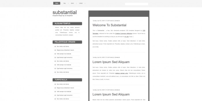 简单,信息,资源,BLOG,简单信息资源BLOG网页模板,网站模板免费下载,