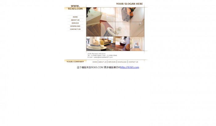 建筑,企业,装修,欧美装修公司网站模板,网站模板免费下载,
