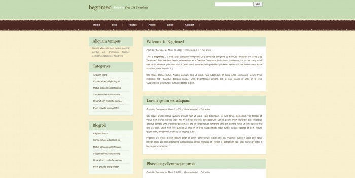 积灰,风格,BLOG,积灰风格BLOG网页模板,网站模板免费下载,