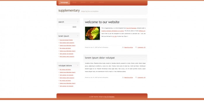 简洁,几何,BLOG,简洁几何BLOG网页模板,网站模板免费下载,