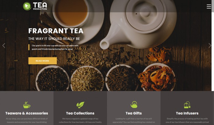 茶叶,茶具,商城,精选茶叶与精致茶具在线商城模板,网站模板免费下载,
