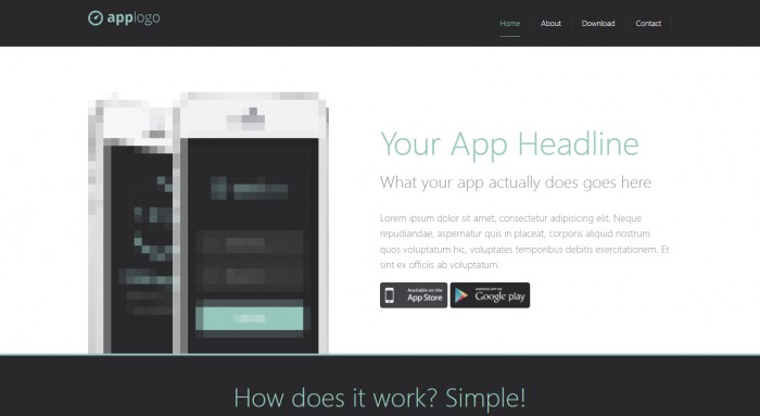 APP,应用,技术,APP应用技术服务响应式网页模板,网站模板免费下载,