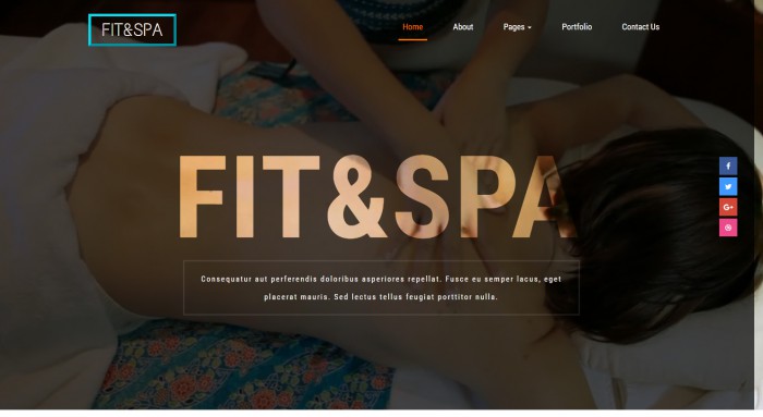 健身,SPA,健身SPA响应式网站模板,网站模板免费下载,