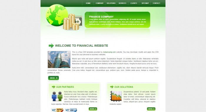 绿色,金融,产品,动态,绿色金融产品动态网页模板,网站模板免费下载,