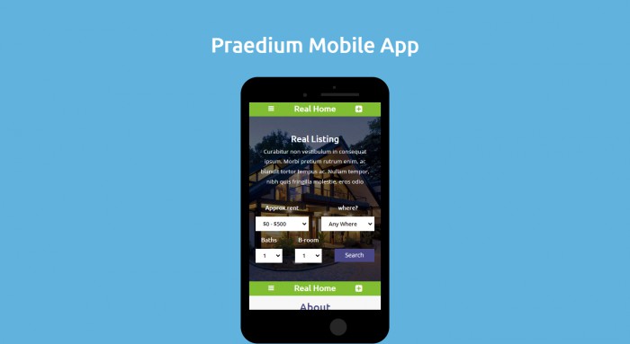 房产,动态,APP,房产动态APP网页模板,网站模板免费下载,
